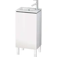 Duravit L-Cube Waschtischunterbau stehend, 1 Tür, Anschlag rechts, 420x704x294mm, LC6273R8383