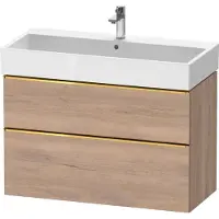 Duravit Waschtischunterschrank D-Neo 98,4x44,2cm, g pol/Ei ma, 1 Kast, 1 A