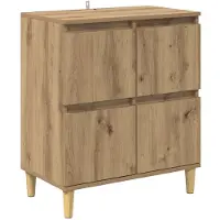vidaXL Sideboard Artisan-Eiche 60 x 35 x 70 cm Holzwerkstoff