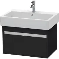 Duravit Waschtischunterschrank Ketho 65x44cm, Ei sw, 1 Auszug, wandhängend