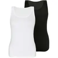 Sassa 2er Sparpack Top LOVELY SKIN Black white
