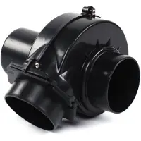 StarTech.com Elektrischer Turbolader Ventilator - Universeller Luftansaugventilator 7,6 cm - Mehr Leistung & Drehmoment - Kraftstoffsparend - ABS - Für Auto & LKW - Schwarz