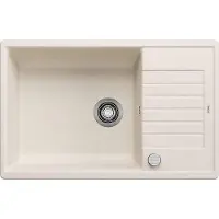 OEM Granit-Spülbecken - Küchen-WC-Becken - Schnell Reinigend - Großes Becken - 60 cm - Weiß