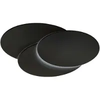 Azzardo AZ2997 Wandleuchte Clover oval schwarz