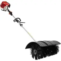 StarTech.com Benzin Kehrmaschine - Handgeführte Powerbürste - 52 cm³ 2-Takt Motor - 1,7 kW 2,3 PS - 8500 U/min - 1 l Tank - Schwarz