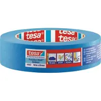 TESA 5x Präzisionskrepp Außen UV-Plus 4440, 50 m x 30 mm, blau | 1 Rolle