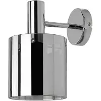 Rabalux 5248 Wandleuchte Donati, E27, silber-schwarz-grau, rund, Modern, ø150mm