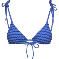 Seafolly - Women's Mesh Effect Slide Tri - Bikini-Top Gr 34 blau