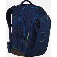 Satch match plus Schulrucksack Blue Tech
