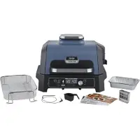 Ninja Woodfire Pro Connect XL, elektrischer Grill und Smoker, wetterfest