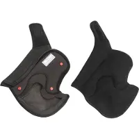 Schuberth C5 Confort +10 Mm Wangenpolster Schwarz M-XL Schwarz M-XL