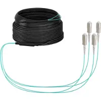 EFB Elektronik EFB O8301S20OM3 Trunkkabel U-DQ(ZN)BH OM3 4G (1x4) SC-SC,20m Dca LSZH