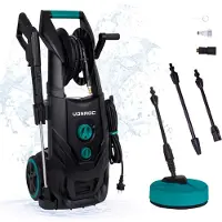 Vonroc PRO Hochdruckreiniger V25-2 – 2500W – 195 bar – Induktionsmotor | Inklusive Zubehör