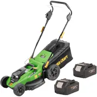 Procraft PLM23bb Akku Rasenmäher 40 V ( 2x 20 V ) 430 mm Brushless + 2x Akku 4,0 Ah - ohne Ladegerät