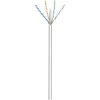Goobay CAT 6 Netzwerkkabel, U/UTP, grau