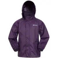 Mountain Warehouse - "Pakka II" Jacke, wasserfest für Kinder MW1560 (98) (Dunkel-Lila)