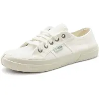 Natural world Blossom Uni Baumwolle Sneaker Weiß (Blanco), 901-505 - Gr. 37