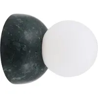 Globen Lighting Wandleuchte Torrano, grün, Ø 13 cm, IP44
