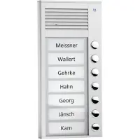 Technisat PAK07-EN PAK :BUS Audio Außenstation 7T AP silber PAK07EN