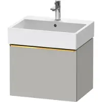 Duravit Waschtischunterschrank D-Neo 58,4x44,2cm, g pol/gr ma, 1 Ausz., wandhängend