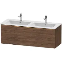 Duravit D-Neo bâti-support lavabo suspendu, 1280x440x462mm, 1 tiroir, avec poignée bronze brossé