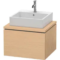 Duravit L-Cube Meuble sous-lavabo pour console, suspendu, 1 tiroir, 620x400x547mm, LC581003030, LC581003030