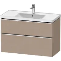 Duravit D-Neo bâti-support lavabo suspendu, 984x625x452mm, 1 tiroir, avec poignée chrome, DE4356010750000