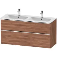 Duravit D-Neo bâti-support lavabo suspendu, 1280x625x462mm, 1 tiroir, avec poignée chrome, DE4365010790000