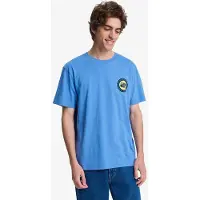 Quiksilver T-Shirt "EV DUALITY SHORT SLEEVE", Herren, Gr. L (52), blau (riviera), Obermaterial: 100% Baumwolle, Shirts T-Shirt, Kurzarm-Design, aus Baumwolle, erhältlich in den Größen S bis XXL