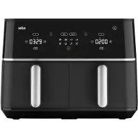 Braun TwinCook5 Heißluftfritteuse TD 5030I Schwarz TD5030I-TD5030IBK
