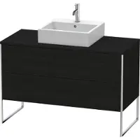 Duravit Waschtischunterschrank XSquare 120x54,8cm, E sw, f Kons, 2 Ausz., steh.