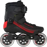 Powerslide Unisex Inline-Skate Swell Black 100 3D Adapt Fitness-Inliner Abec 7 39