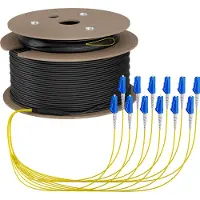 EFB Elektronik EFB O8342S50OS2 Trunkkabel U-DQ(ZN)BH OS2 12E (1x12) LC-LC,50m Dca LSZH