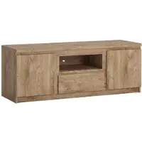 Lomadox Wohnzimmer TV Lowboard in Eiche Nb. FORTALEZA-129, B/H/T ca. 135,4/51,1/45 cm