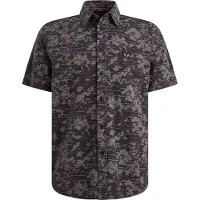 PME Legend Short Sleeve Hemd Druck Graphite