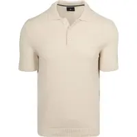 State of Art Strickpolo Bouclé Ecru - XXL