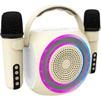 Celly PARTYMIC2, 6,6 cm, 6 W, 4 Ohm, Kabellos, 10 m, Weiß