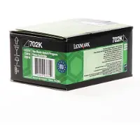 Lexmark 702K R, 1000 Seiten, Schwarz, 1 Stück(e)