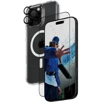 PanzerGlass – 3-in-1 Schutzpaket für iPhone 16 Pro Max