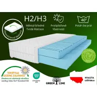 MARPUR Schaummatratze 120x200 mit Massageschicht, H3, Höhe 20 cm,