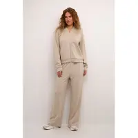 Kaffe Jerseyhose Loose fit Feather Gray beige