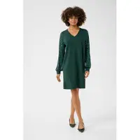 Culture Jerseykleid A-shape green