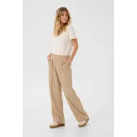Cream Stoffhose "Damen Casual Hose CRSiki", Damen, Gr. XL, N-Gr, silber (silber mink), Obermaterial: 95% Polyester PES. 5% Elasthan EL., Hosen Stoffhose