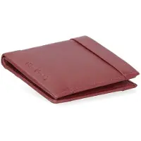 Pierre Cardin Herrengeldbörse echtes Leder Druckknopf Schwarz Black B UNICA 9.5x10.5x2 cm 8813-25-NERO