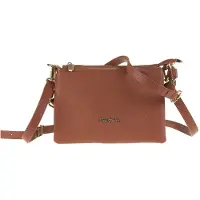 Pierre Cardin Damen Schultertasche, echtes Leder, , Reißverschluss, verstellbarer Trageriemen, Italy