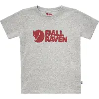 Fjällräven Kids Logo T-shirt grey-melange (020-999) 140