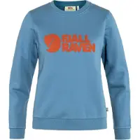 Fjällräven Logo Sweater W dawn blue-terracotta brown (543-243) XL