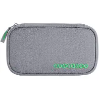 Coocazoo Schlampermäppchen Pencil Case Mixed Silver Dust blaugrau