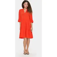 Saint tropez Kleid Casual fit Poinciana rose