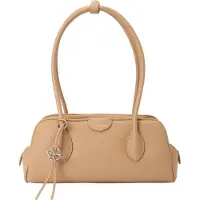 Calvin Klein EMBLEM TRIO PEBBLE SHOULDER BAG Damen Handtasche Beige : Größe - UNICA Größe: UNICA